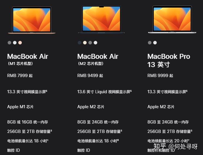 macproair区别 macair 和pro区别 